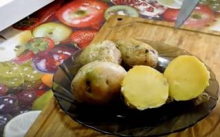 Картошка в микроволновке Как приготовить картофельное пюре в микроволновке
