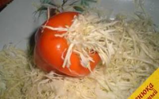 Маринованный перец с капустой (пошаговый рецепт с фото)