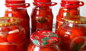 Маринованные помидоры с подсолнечным маслом