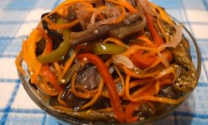 Баклажаны по-корейски - вкусные рецепты пикантного азиатского блюда